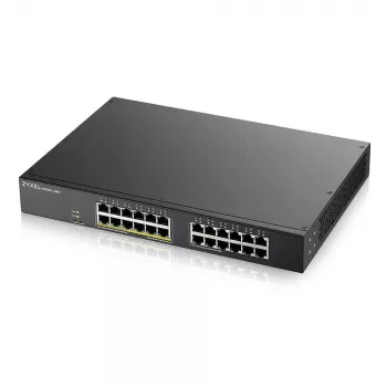 Zyxel GS1900-24EP pārvaldāms L2 Gigabit Ethernet (10/100/1000) Power over Ethernet (PoE) melns