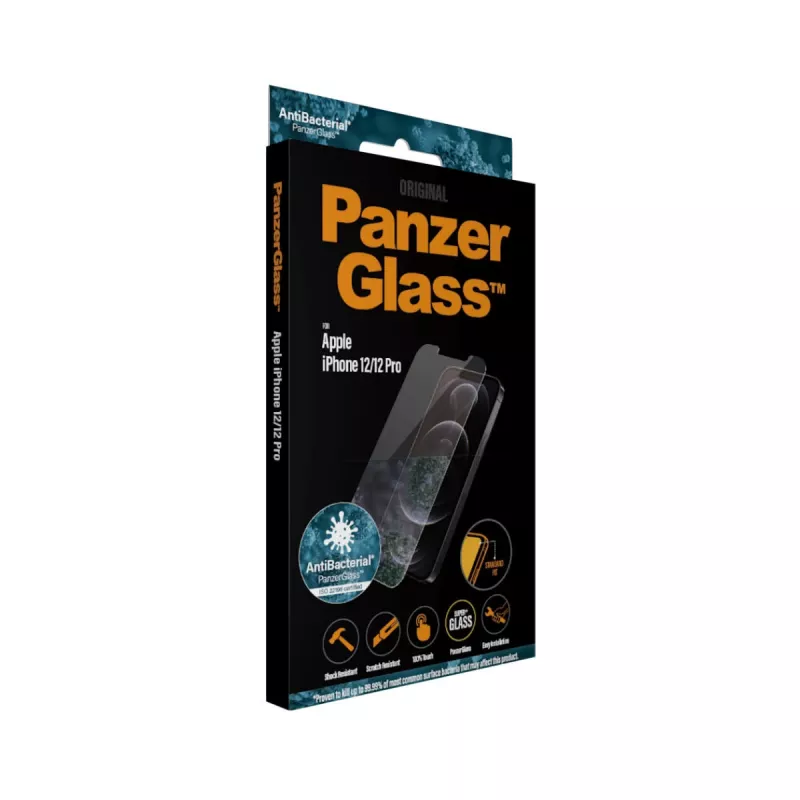 PanzerGlass ® ekrāna aizsargs iPhone 12 | 12 Pro | Standard Fit