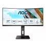 AOC P2 CU34P2A datora monitors 86,4 cm (34 colli) 3440 x 1440 pikseļi Quad HD LED Melns