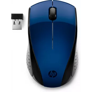 HP Wireless Mouse 220 (Lumiere Blue), abpusējs, RF bezvadu, zils