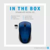 HP Wireless Mouse 220 (Lumiere Blue), abpusējs, RF bezvadu, zils