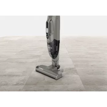 Bosch Serie 2 BBHF214G rokas putekļsūcējs/elektriskā birste 2-in-1 rokas putekļsūcējs Akumulators Sausā tīrīšana Bez maisiņa Pelēks