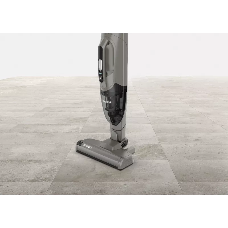 Bosch Serie 2 BBHF214G rokas putekļsūcējs/elektriskā birste 2-in-1 rokas putekļsūcējs Akumulators Sausā tīrīšana Bez maisiņa Pelēks
