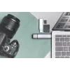 DIGITUS Combo karšu lasītāja centrmezgls (USB-C+USB 3.0) 1x SD, 1x MicroSD, 1x USB 3.0, pelēks