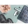 DIGITUS Combo karšu lasītāja centrmezgls (USB-C+USB 3.0) 1x SD, 1x MicroSD, 1x USB 3.0, pelēks