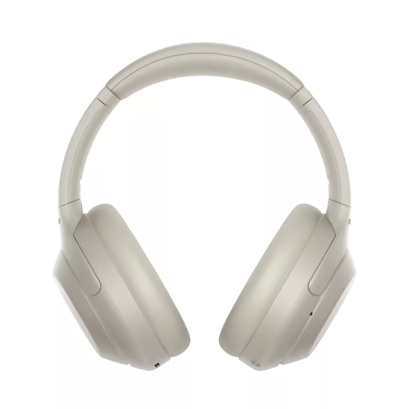 Sony WH-1000XM4 austiņas ar vadu un bezvadu savienojumu, galvas lentes stiprinājums Zvaniem/Mūzikai USB Type-C Bluetooth sudraba krāsā