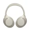 Sony WH-1000XM4 austiņas ar vadu un bezvadu savienojumu, galvas lentes stiprinājums Zvaniem/Mūzikai USB Type-C Bluetooth sudraba krāsā