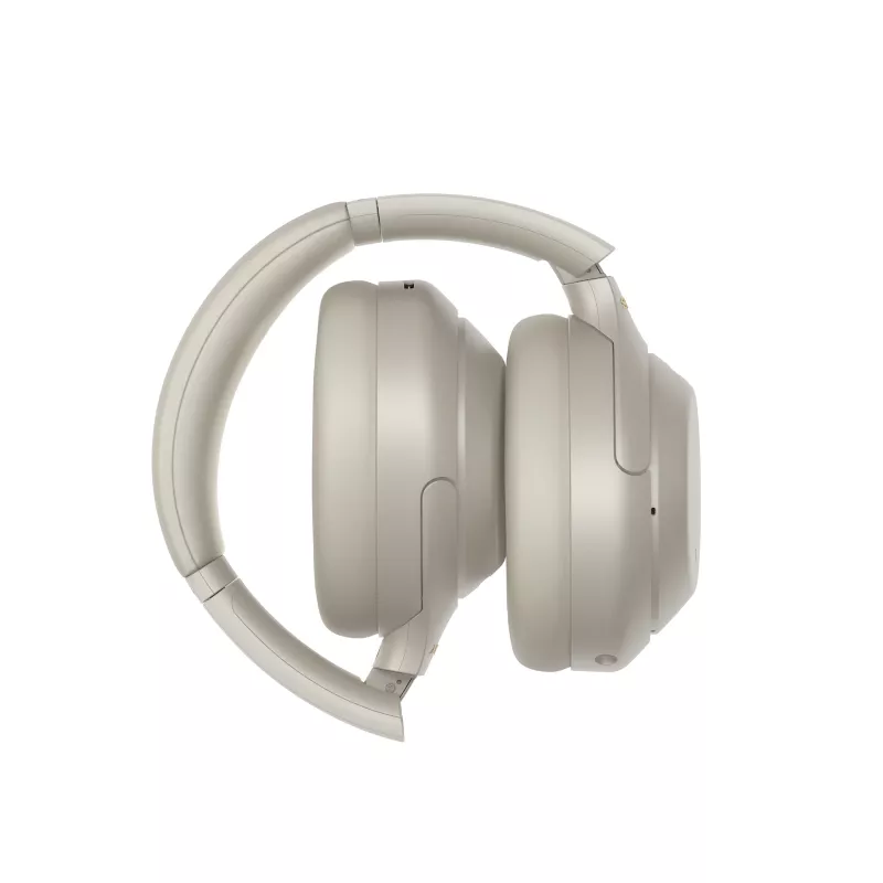 Sony WH-1000XM4 austiņas ar vadu un bezvadu savienojumu, galvas lentes stiprinājums Zvaniem/Mūzikai USB Type-C Bluetooth sudraba krāsā
