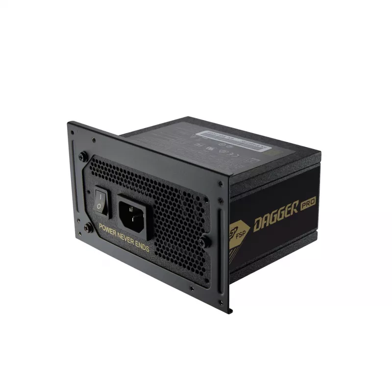 FSP DAGGER PRO 650W Barošanas bloks SFX SFX3.3 Melns, 650 W, 100 - 240 V, 50 - 60 Hz, 10 A, 5 A, 120 W