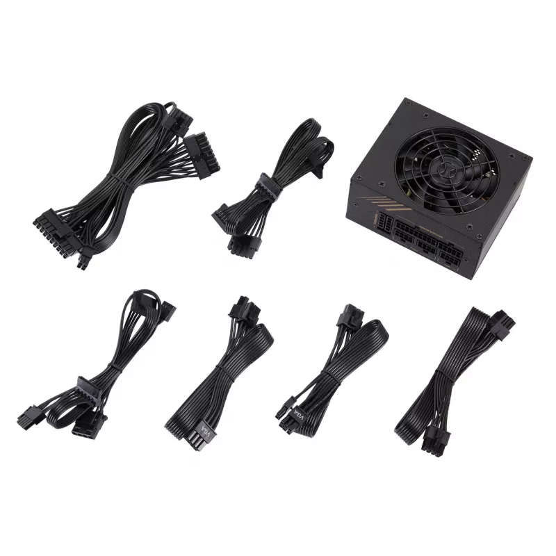 FSP DAGGER PRO 650W Barošanas bloks SFX SFX3.3 Melns, 650 W, 100 - 240 V, 50 - 60 Hz, 10 A, 5 A, 120 W