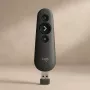 LOGITECH R500s lāzera prezentācijas tālvadības pults, grafīta krāsa