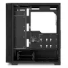 PC korpuss Sharkoon RGB LIT 100 Midi Tower melns