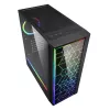 PC korpuss Sharkoon RGB LIT 100 Midi Tower melns