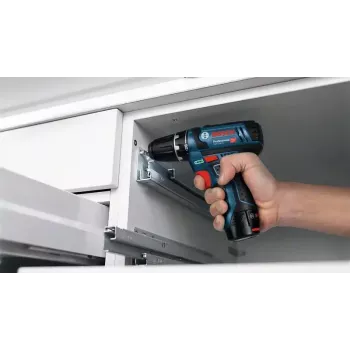 Bosch akumulatora urbjskrūvgriezis 12 V Li-Ion 1300 RPM Melna, Zila, Sarkana