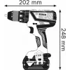 Bosch akumulatora urbjskrūvgriezis 12 V Li-Ion 1300 RPM Melna, Zila, Sarkana