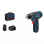 Bosch akumulatora urbjskrūvgriezis 12 V Li-Ion 1300 RPM Melna, Zila, Sarkana