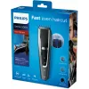 Matu griezējs Philips 5000 series HC5650/15 — bezvadu, Li-Ion akumulators, 90 min, 28 garuma pakāpes (0,5–28 mm), 41 mm nerūsējošā tērauda asmeņi