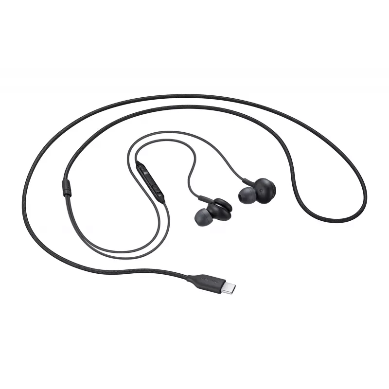 Samsung EO-IC100 USB-C austiņas ar mikrofonu, melnas