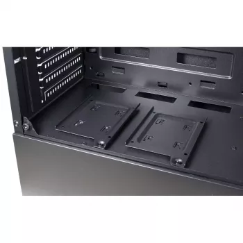 PC korpuss Inter-Tech C-303 Mirror Full Tower Melns
