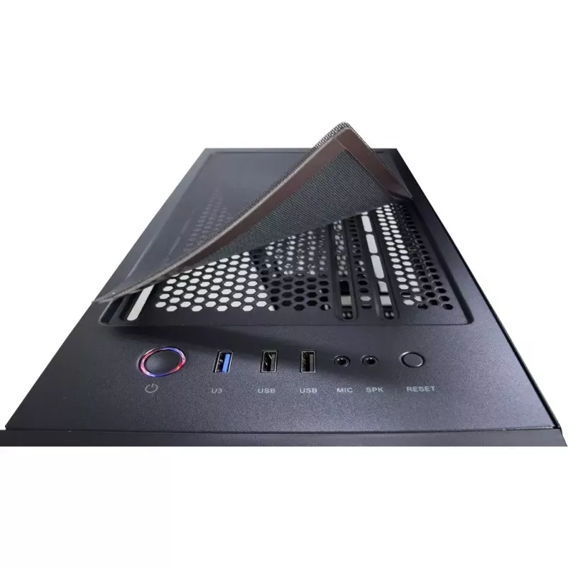 PC korpuss Inter-Tech C-303 Mirror Full Tower Melns