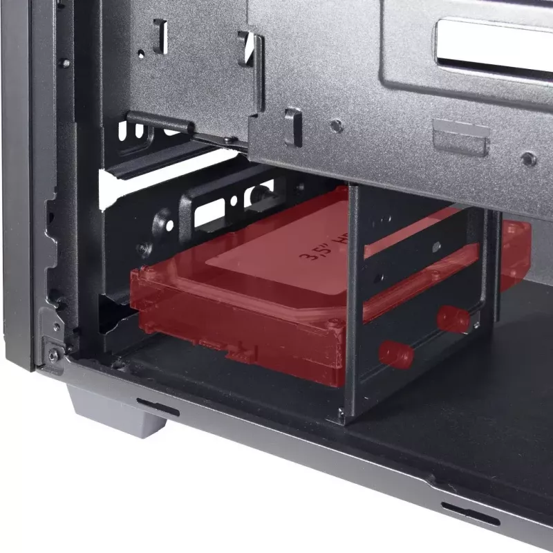 PC korpuss Inter-Tech C-303 Mirror Full Tower Melns