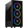 PC korpuss Inter-Tech C-303 Mirror Full Tower Melns