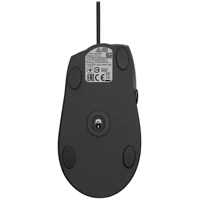 LOGITECH Advanced Corded pele M500s USB Melns