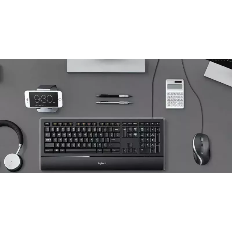 LOGITECH Advanced Corded pele M500s USB Melns