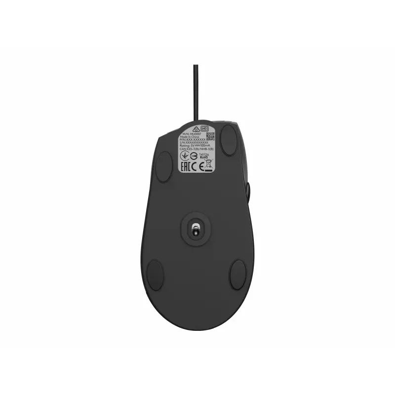 LOGITECH Advanced Corded pele M500s USB Melns