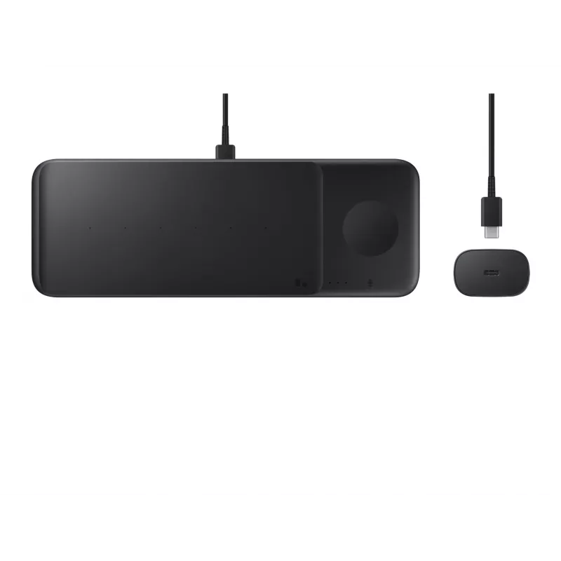 Samsung EP-P6300 Austiņas, viedtālrunis, viedpulkstenis Melns USB bezvadu uzlāde ātrā uzlāde Iekštelpu