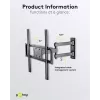 Goobay TV sienas stiprinājums Basic FULLMOTION M 35 kg 32-55 collas