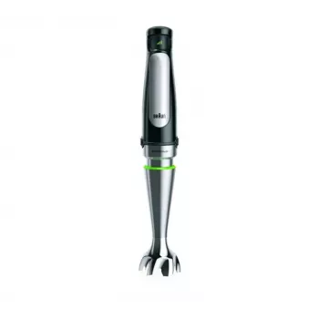 Braun MultiQuick 7 MQ 7045X 1.25 L Iegremdējamais blenderis 1000 W Melns, Nerūsējošais tērauds