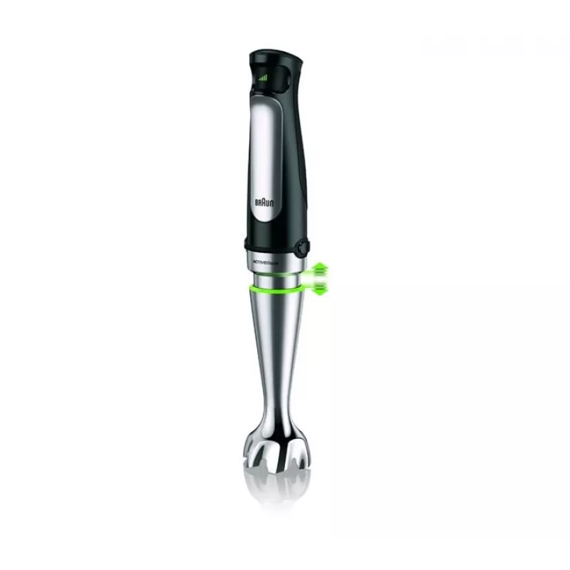 Braun MultiQuick 7 MQ 7045X 1.25 L Iegremdējamais blenderis 1000 W Melns, Nerūsējošais tērauds