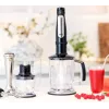 Braun MultiQuick 7 MQ 7045X 1.25 L Iegremdējamais blenderis 1000 W Melns, Nerūsējošais tērauds