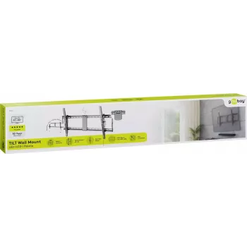 Wentronic Pro TILT (XL) 2,54 m (100 collas) melns TV stiprinājums 70 kg