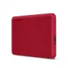 TOSHIBA Ārējais cietais disks Canvio Advanced 2.5in 4TB USB 3.2 Gen 1 sarkans