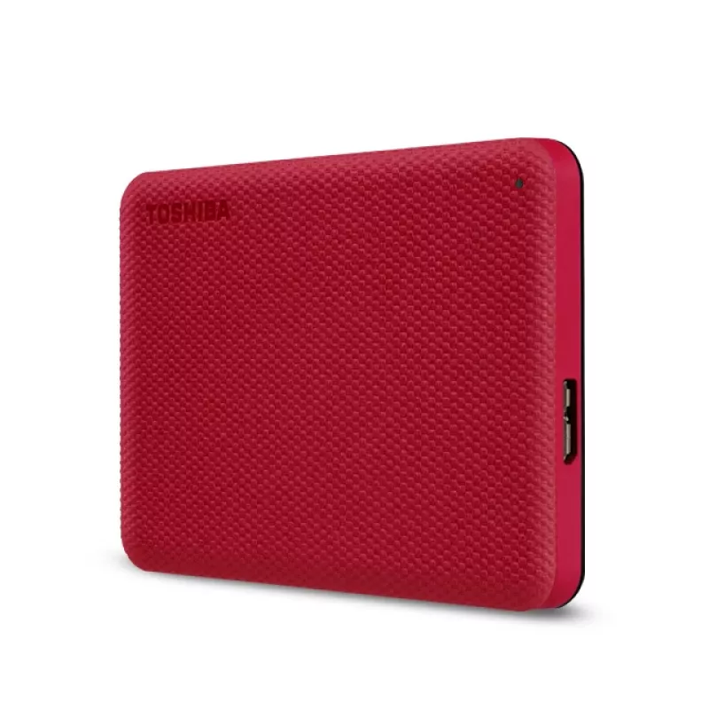 TOSHIBA Ārējais cietais disks Canvio Advanced 2.5in 4TB USB 3.2 Gen 1 sarkans