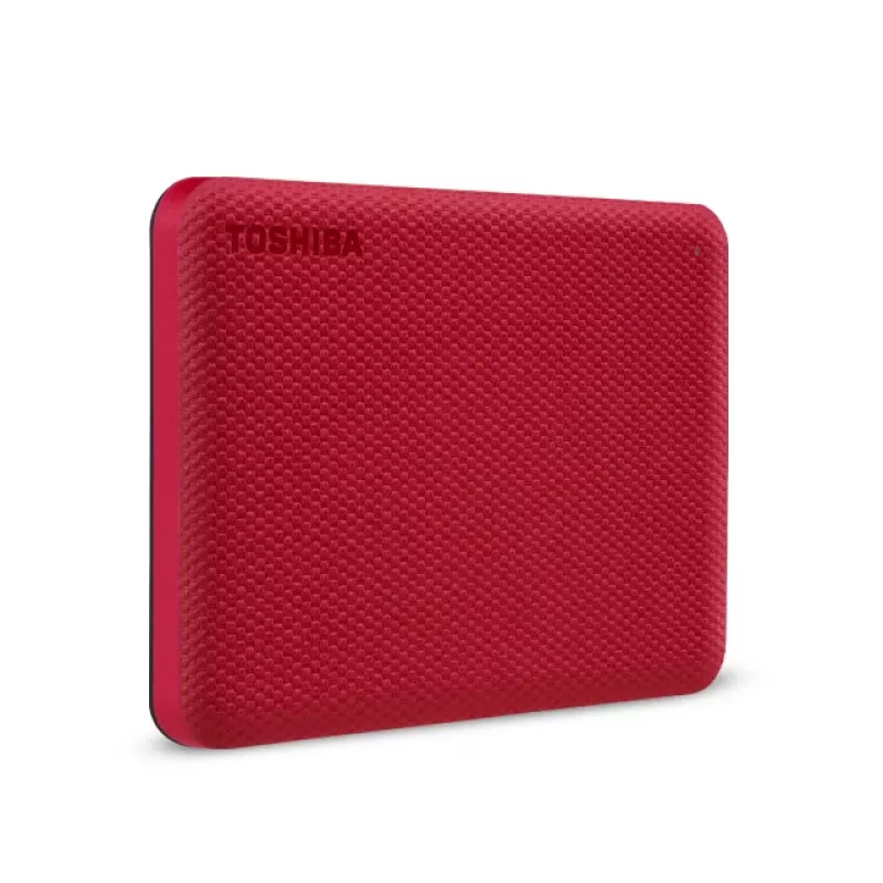TOSHIBA Ārējais cietais disks Canvio Advanced 2.5in 4TB USB 3.2 Gen 1 sarkans