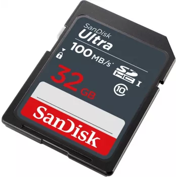 WESTERN DIGITAL SanDisk Ultra 32 GB SDHC atmiņas karte 100 MB/s (SDSDUNR-032G-GN3IN)