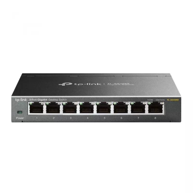 Tīkla slēdzis TP-Link TL-SG108S 8 portu 10/100/1000Mbps