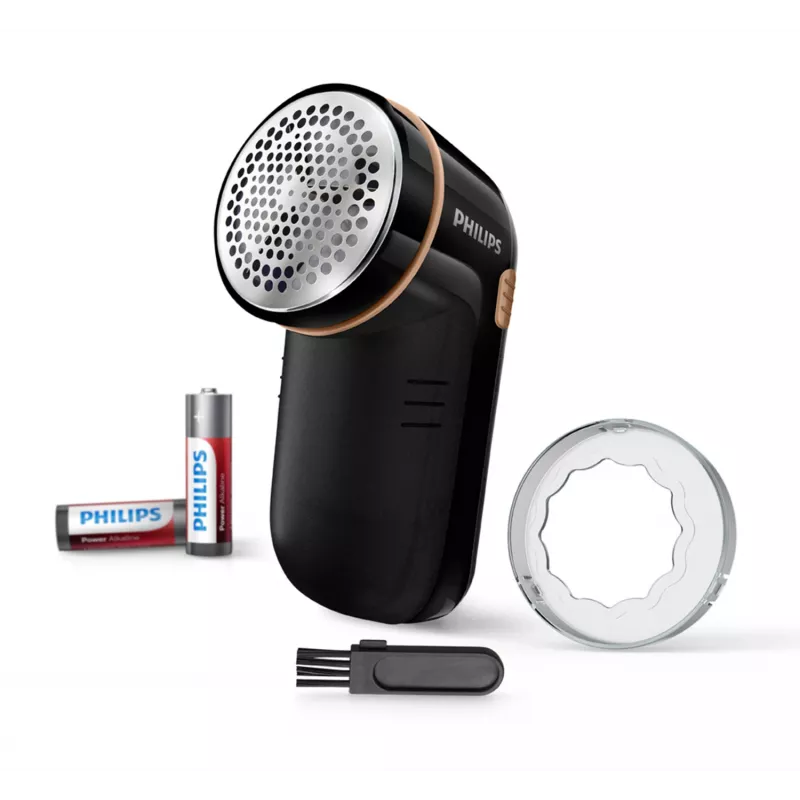 Philips GC026/80 Auduma pūku noņēmējs, Melns, Sārmaina, AA, 123 mm, 80 mm, 58 mm