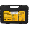 Urbju komplekts DeWalt DT71563-QZ — 100 gab. metālam, ietver skrūvgrieža uzgaļus un pārnēsāšanas futrāli
