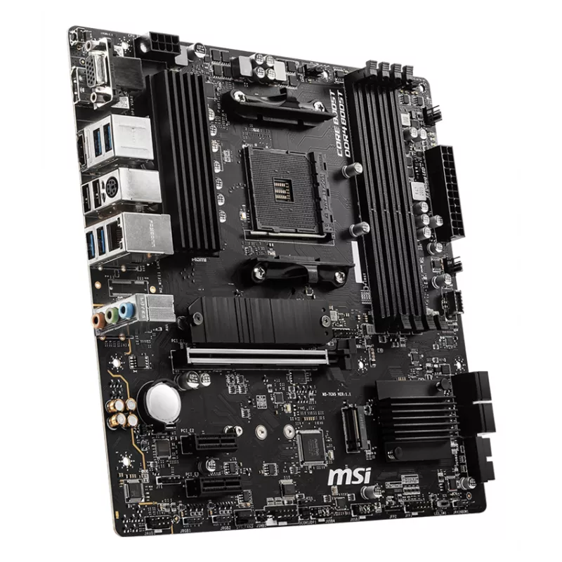 MSI B550M PRO-VDH mātesplate AMD B550 ligzda AM4 micro ATX