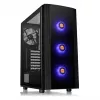 PC korpuss Thermaltake Versa J25 TG RGB Midi Tower Melns