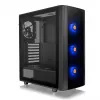PC korpuss Thermaltake Versa J25 TG RGB Midi Tower Melns