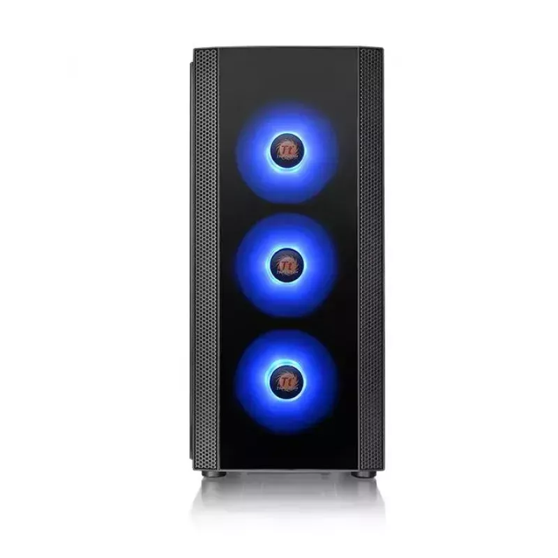 PC korpuss Thermaltake Versa J25 TG RGB Midi Tower Melns