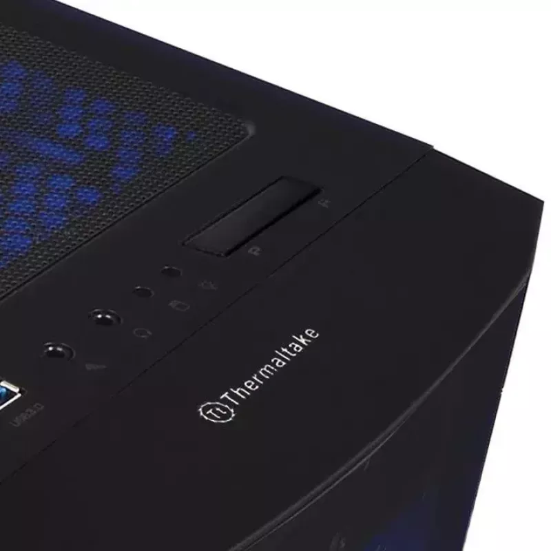 PC korpuss Thermaltake Versa J25 TG RGB Midi Tower Melns