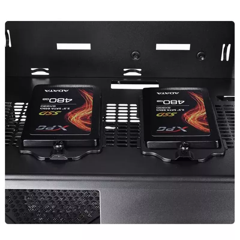 PC korpuss Thermaltake Versa J25 TG RGB Midi Tower Melns
