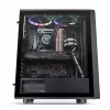 PC korpuss Thermaltake Versa J25 TG RGB Midi Tower Melns