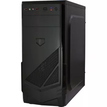 PC korpuss Inter-Tech B-30 Midi Tower melns